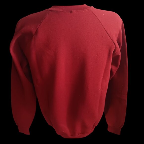 Vintage Large Crewneck Sweatshirt 1990's Blank Sunbelt Sportswear Mens Brown L - Picture 3 of 4